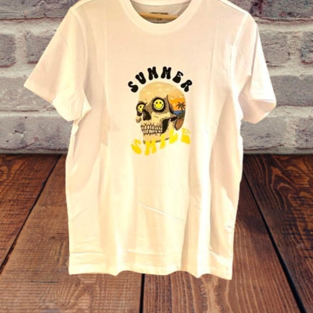 Summer Smile Mens Tee from Casa De Loca Collections.  $9.99 shipping discount